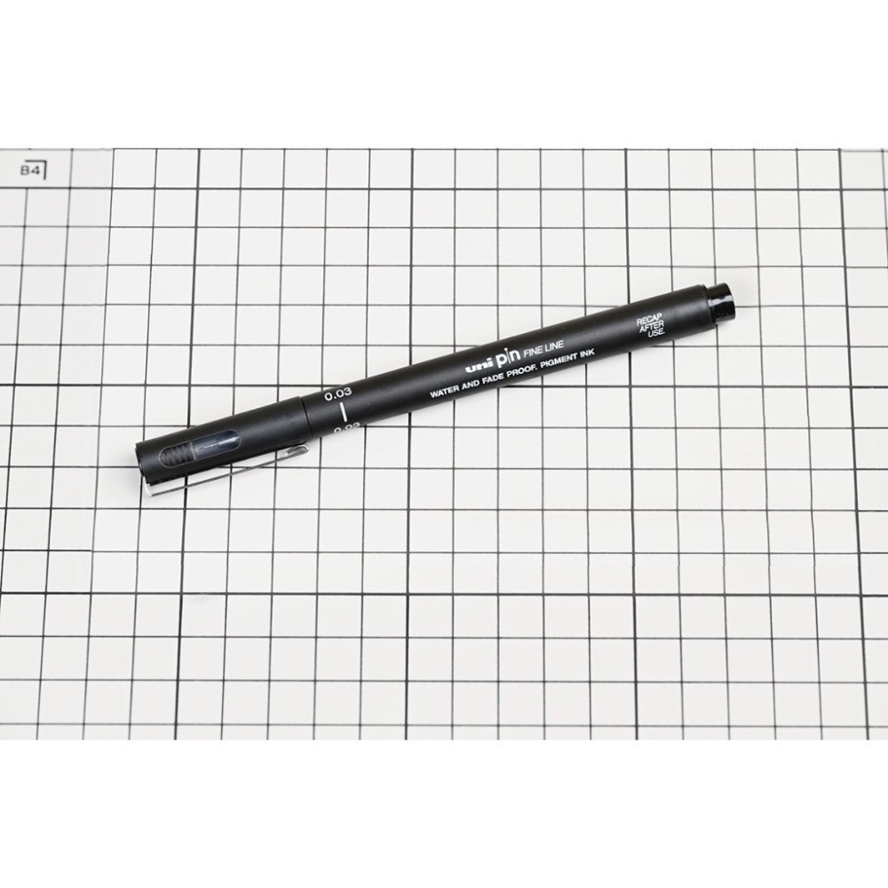 [BUOCO] 模型入墨神器 Uni 極細代針筆 0.03/0.05mm | 完勝GM01線條 | RG救星 鋼彈勾線筆-規格圖8