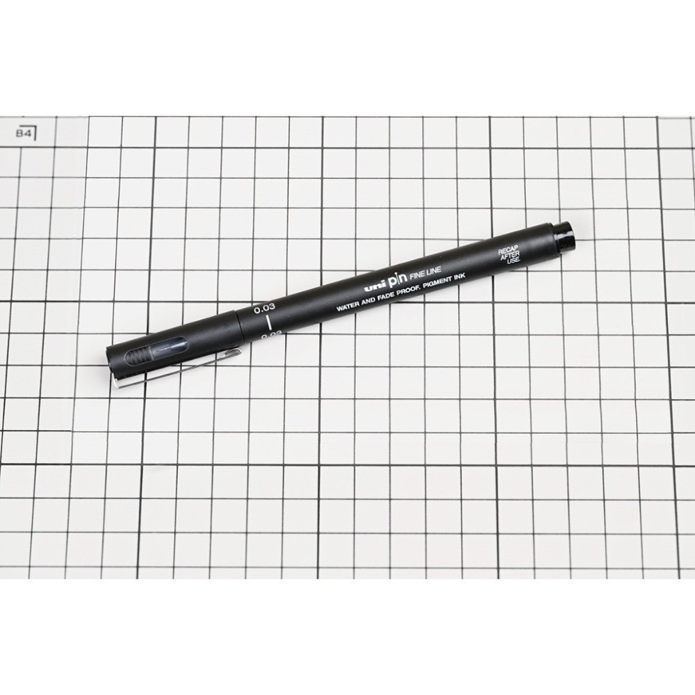 [BUOCO] 模型入墨神器 Uni 極細代針筆 0.03/0.05mm | 完勝GM01線條 | RG救星 鋼彈勾線筆-規格圖8