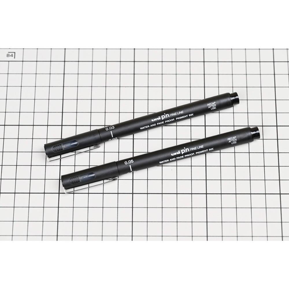 [BUOCO] 模型入墨神器 Uni 極細代針筆 0.03/0.05mm | 完勝GM01線條 | RG救星 鋼彈勾線筆-規格圖8