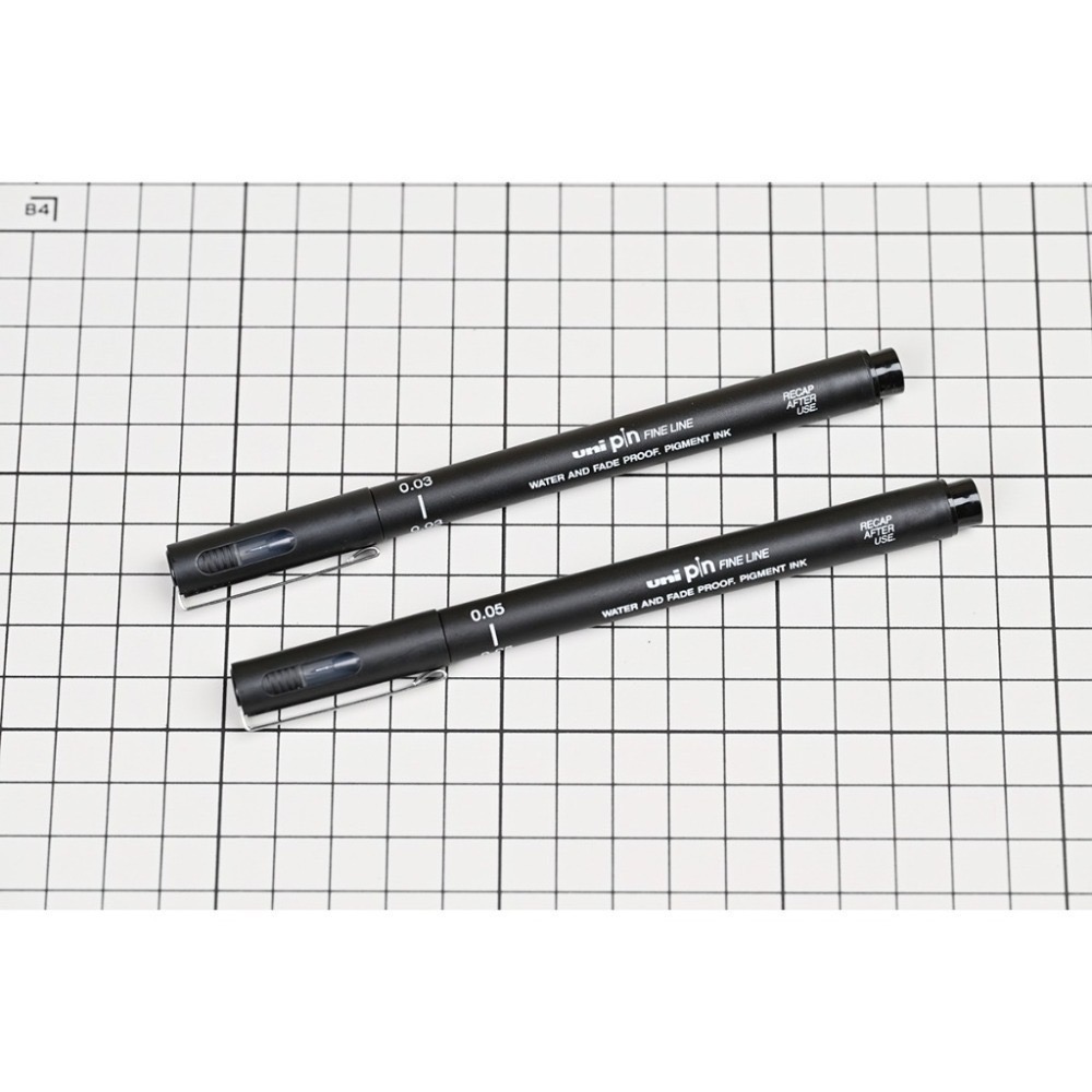 [BUOCO] 模型入墨神器 Uni 極細代針筆 0.03/0.05mm | 完勝GM01線條 | RG救星 鋼彈勾線筆-規格圖8