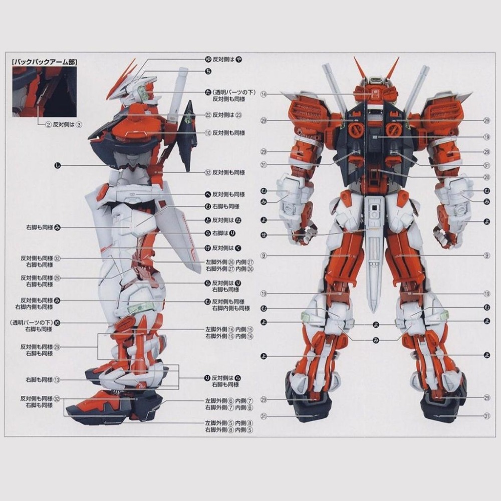 [BUOCO] EVO PG-12 PG 異端鋼彈紅色機 專用螢光水貼 (1/60) - 羅·裘爾 / 紅異端 /-細節圖4