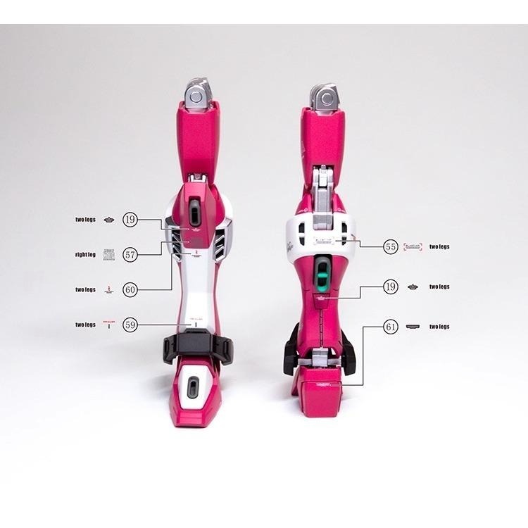 [BUOCO] EVO HG-231 SEED DESTINY X19A 無限正義鋼彈 螢光水貼  (1/144)-細節圖6