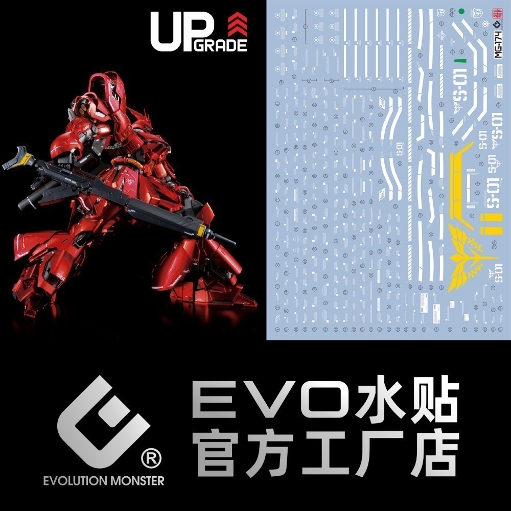 [BUOCO] EVO MG-174 MG MSN-04 沙薩比 Ver.Ka 燙金版 (1/100) - 夏亞-規格圖5