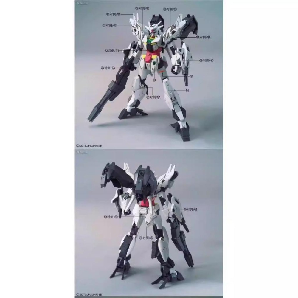 [BUOCO] AMAX HG 1/144 核心鋼彈 1.0 行星系統 地球/木星/天王/海王 螢光水貼 3578式-細節圖4