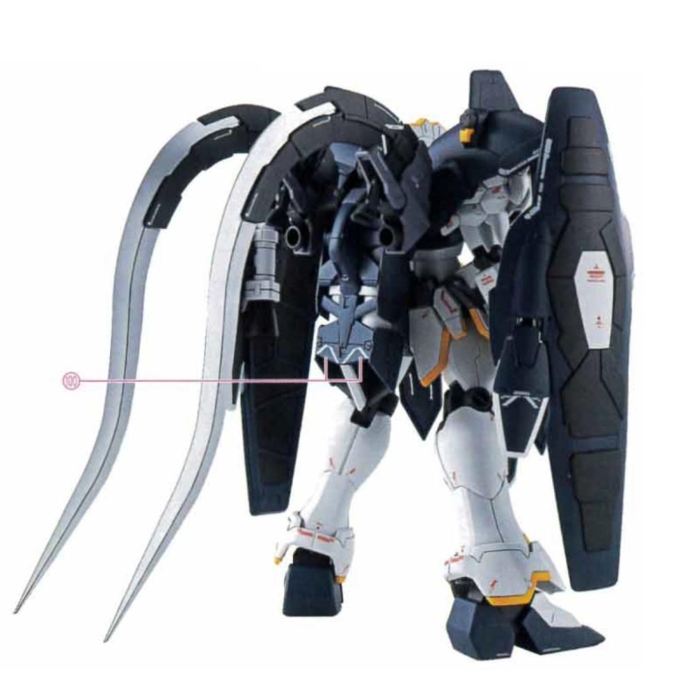 [BUOCO] EVO PB-MG-168 鋼彈W 敗者的榮光 沙漠鋼彈 EW (犰狳裝備) 螢光水貼 (1/100)-細節圖4