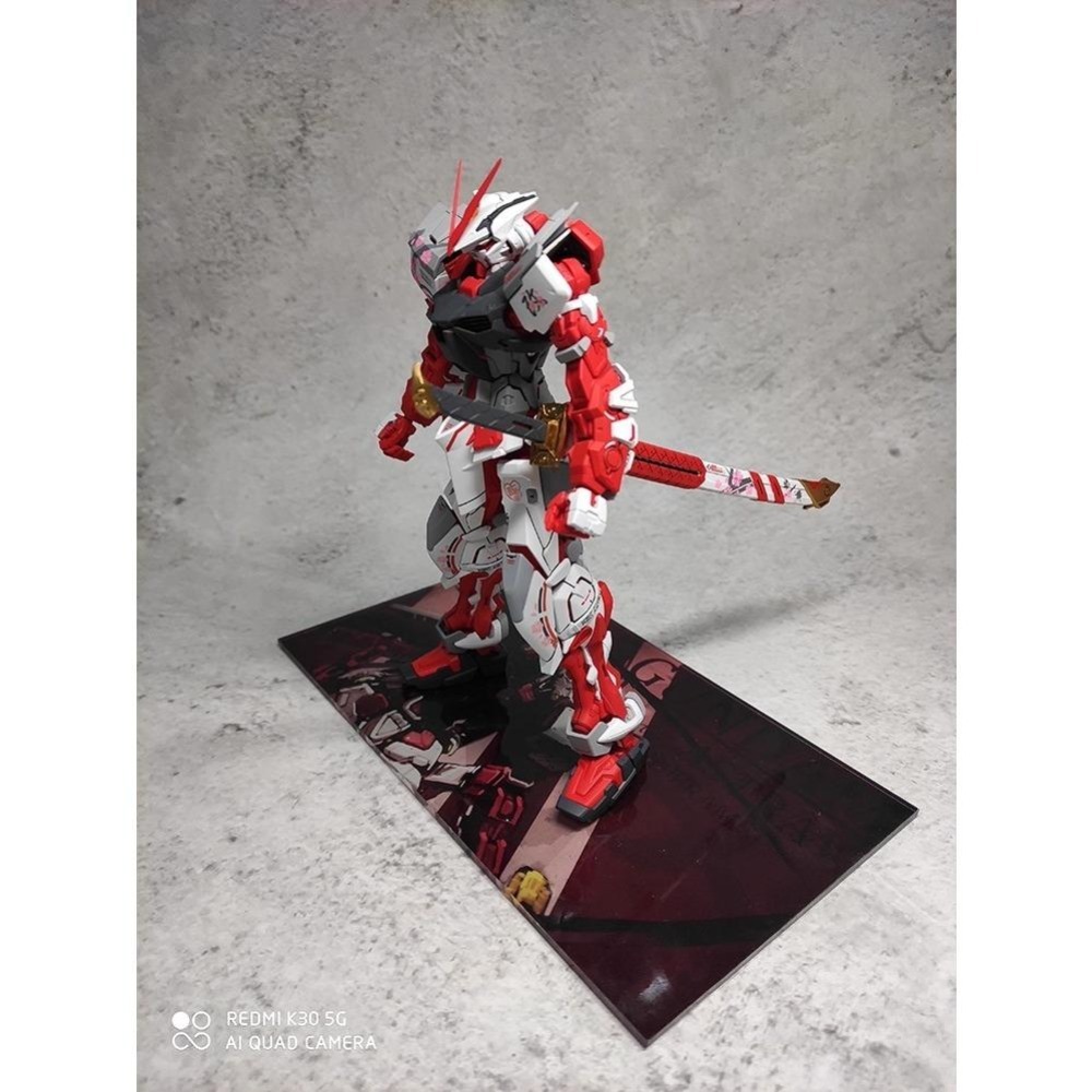 [BUOCO] EVO MG-CU03 MG SEED 異端鋼彈紅色機 櫻花 / HiRM風格 螢光水貼 紅異端-細節圖8