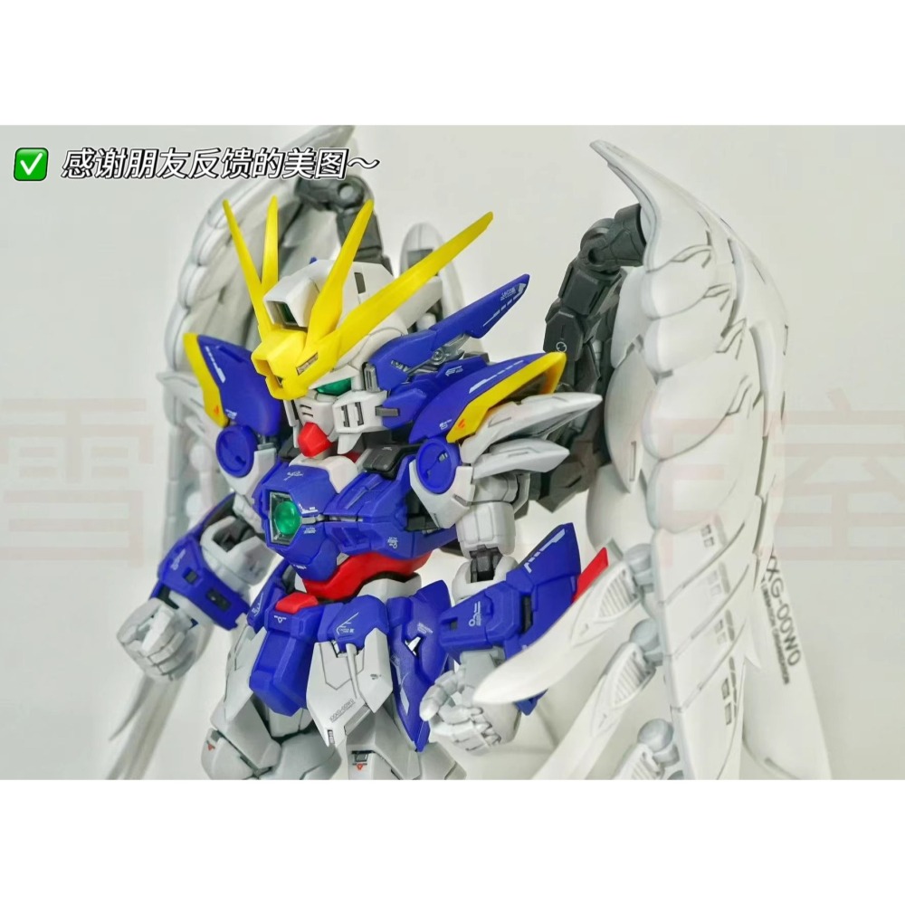 [BUOCO] 雪焰 MGSD-03 飛翼鋼彈零式 EW Wing Zero 無盡的華爾滋 天使鋼彈-細節圖6