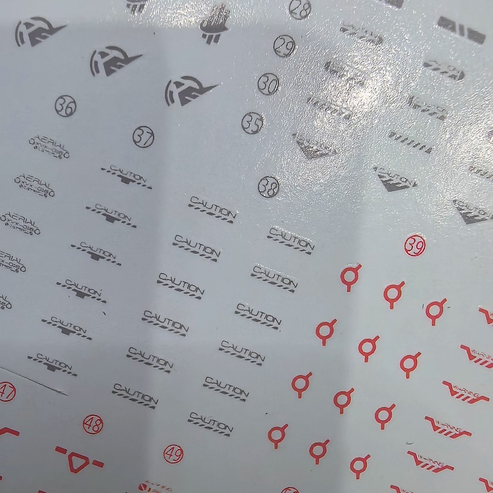 [BUOCO] 雪焰 MGSD-04 風靈鋼彈 XVX-016 Aerial 水星的魔女 蘇萊塔 螢光 水貼-細節圖6