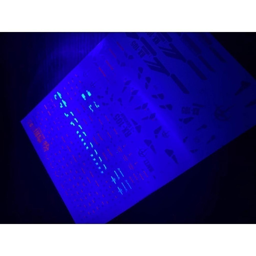 [BUOCO] 雪焰 HG-34 1/144 RX-105  Ξ鋼彈 柯西 XI 鋼彈 螢光水貼 | 閃光的哈薩威 |-細節圖6
