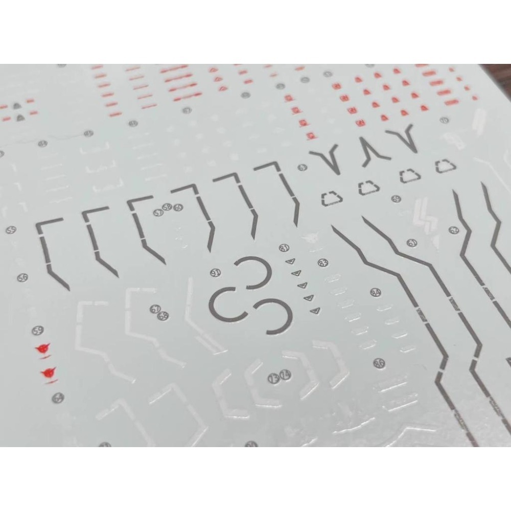 [BUOCO] 雪焰 RG-09 1/144 七劍型00鋼彈/G 模擬驗證機 00V外傳 PB限定 螢光 水貼-細節圖4