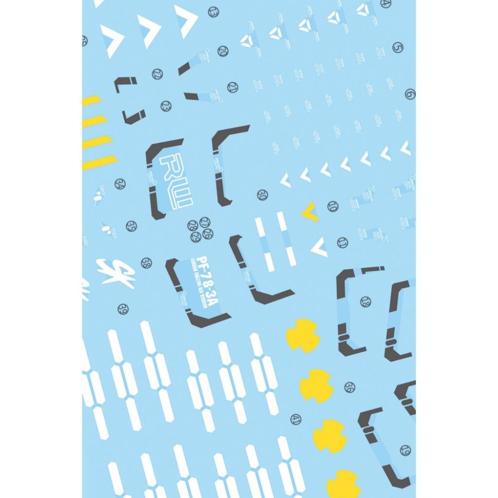 [BUOCO] 雪焰 MG-159 MG1/100 驚異紅戰士鋼彈 Red Warrior 鋼彈創鬥者 螢光 水貼-細節圖4