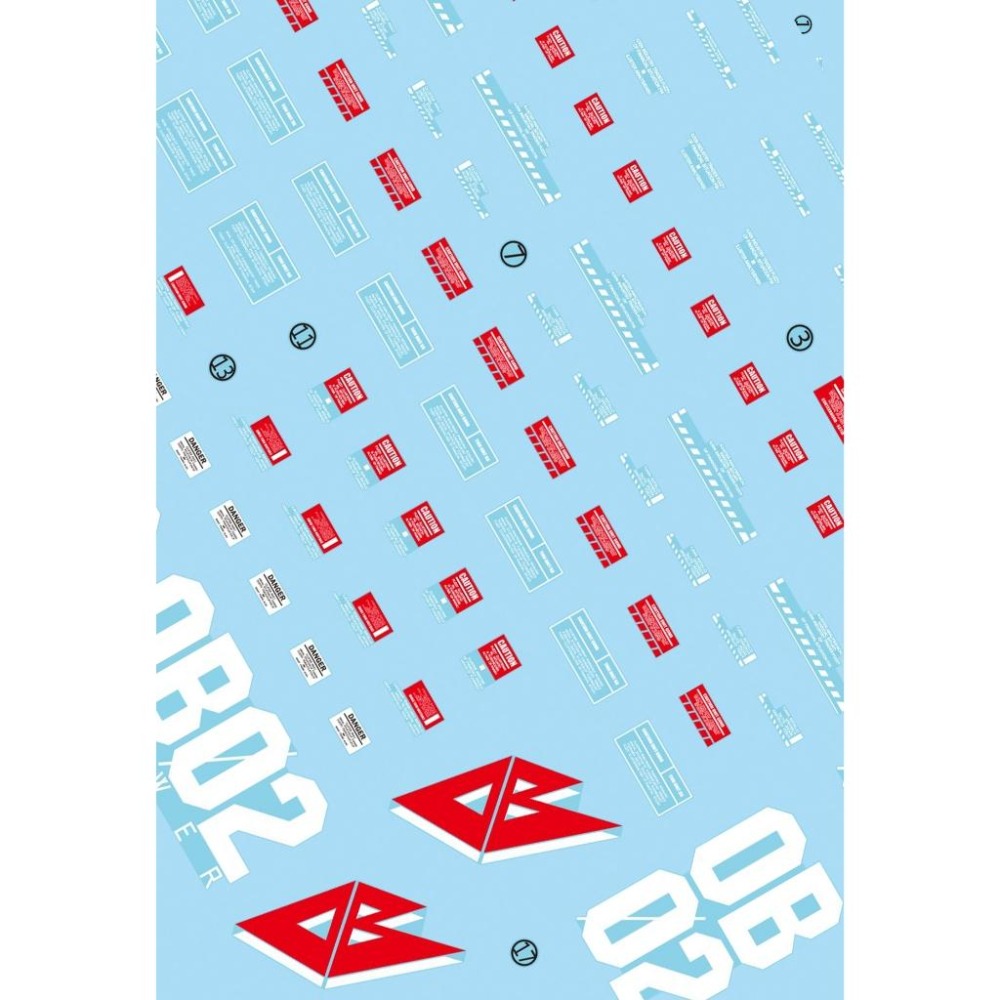 [BUOCO] 雪焰 MG-153 1/100 重裝型肯普法 Schwer Kämpfer PB限定 創鬥者 螢光 水貼-細節圖4