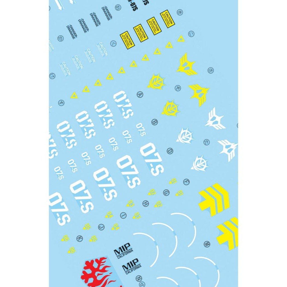 [BUOCO] 雪焰 MG-157 1/100 茲寇克 Z＇Gok MSM-07S 夏亞專用機 紅色彗星 螢光 水貼-細節圖4