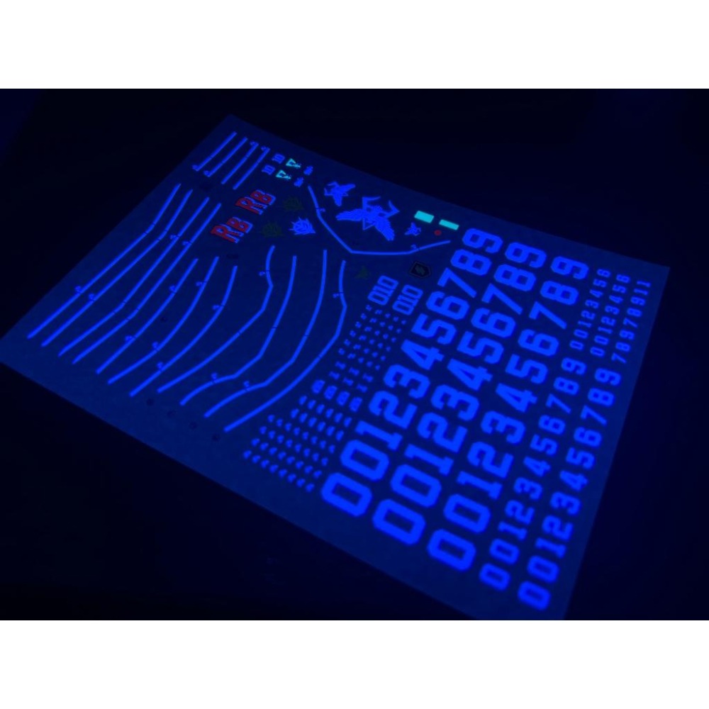 [BUOCO] 雪焰 HG-48 1/144 傑爾古格 VERTEX J型狙擊型 夏亞 強尼萊汀 萊登 通用 螢光 水貼-細節圖5