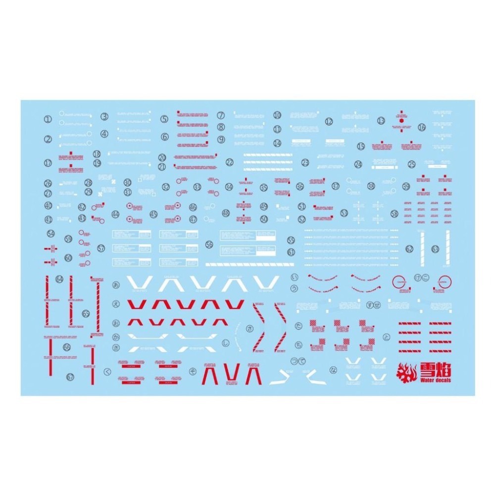 [BUOCO] 雪焰 MG-13 1/100 V-Dash 鋼彈 V-Dash Gundam Ver.Ka V鋼彈 螢光-細節圖4