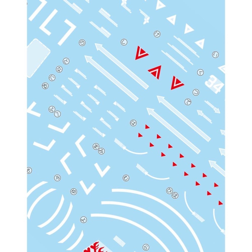 [BUOCO] 雪焰 HG-92 1/144 裘亞克 Juaggu MSV PB限定 魂商 水產 螢光 水貼-細節圖4