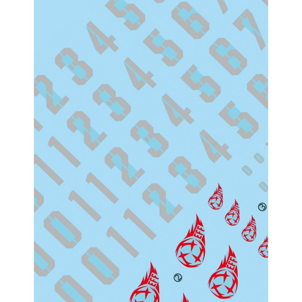 [BUOCO] 雪焰 HG-72 1/144 紅色三巨星小隊 套裝 紅騎士 陸戰型鋼彈 陸戰型吉姆 激戰任務 螢光 水貼-細節圖4