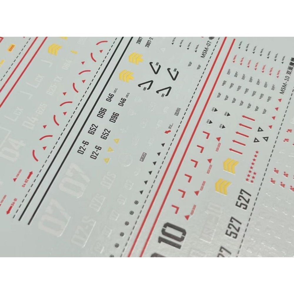 [BUOCO] 雪焰 HG-51 1/144 吉翁 水陸兩用MS 通用款 葛克 亞凱 茲寇克 佐克 水產戰隊 螢光 水貼-細節圖4