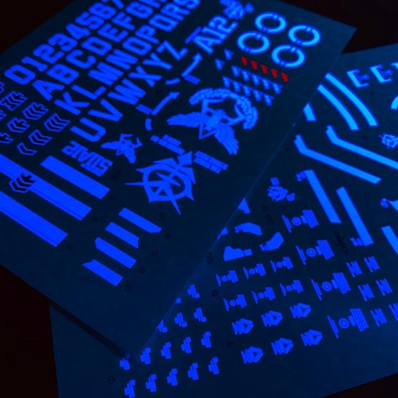 [BUOCO] 雪焰 PG-06 1/60 薩克II Zaku II 夏亞專用 量產型 紅薩克 綠薩克 通用 螢光 水貼-細節圖5