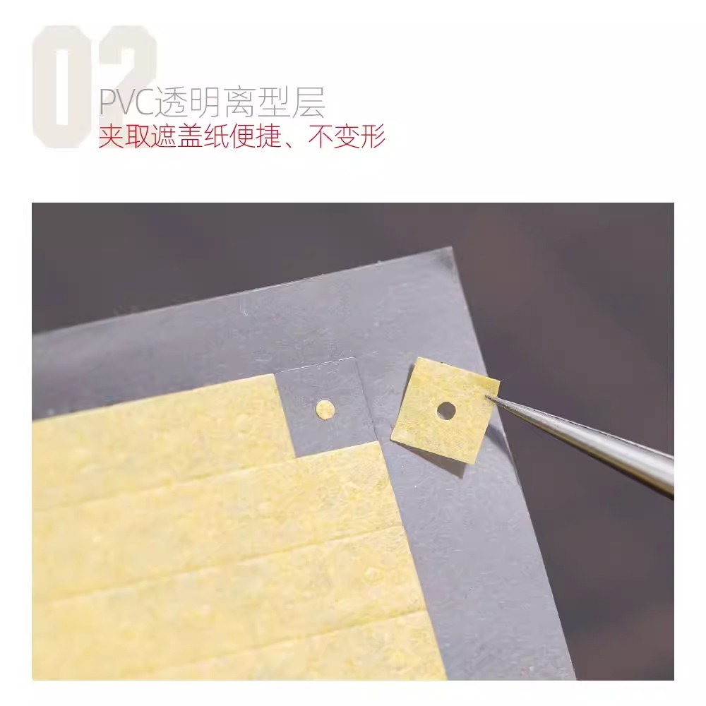 [BUOCO] 喵匠 Hobby Mio 預裁切圓形遮蓋貼紙 (798枚入) - 直徑0.1-5.0mm / 遮蓋紙 /-細節圖3