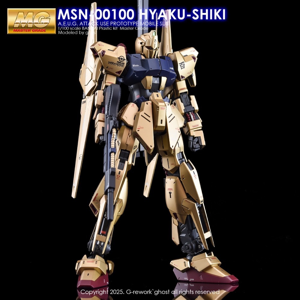 [BUOCO] 炎水貼 GHOST MG 1/100 百式 Hyaku-Shiki Ver.2.0 幽谷 螢光 水貼-細節圖3