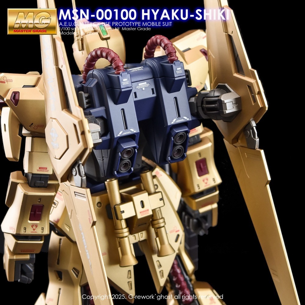 [BUOCO] 炎水貼 GHOST MG 1/100 百式 Hyaku-Shiki Ver.2.0 幽谷 螢光 水貼-細節圖10