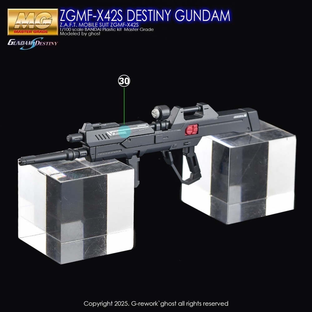 [BUOCO] 炎水貼 MG GHOST 1/100 命運鋼彈 Destiny ZGMF-X42S-細節圖9