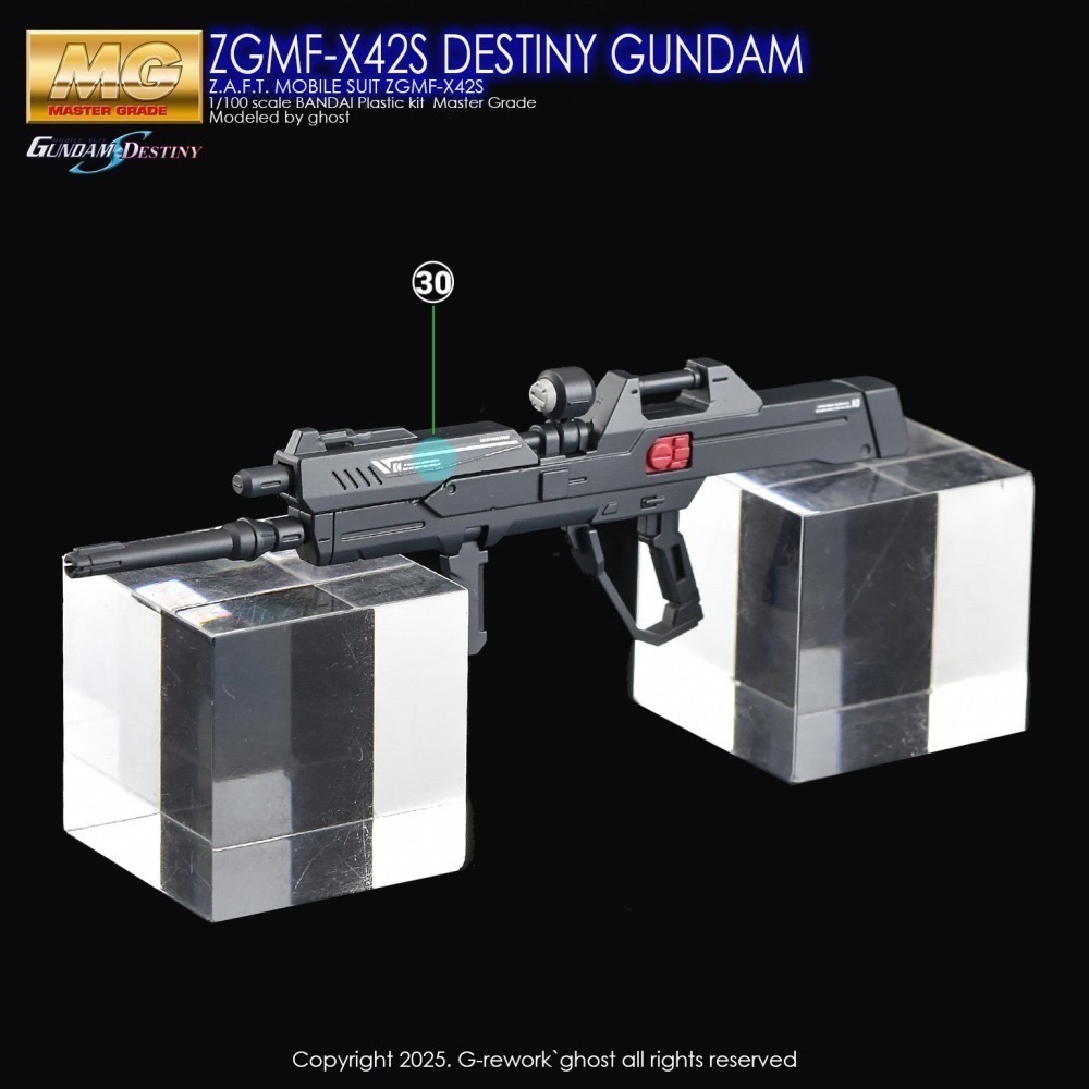 [BUOCO] 炎水貼 MG GHOST 1/100 命運鋼彈 Destiny ZGMF-X42S-細節圖9