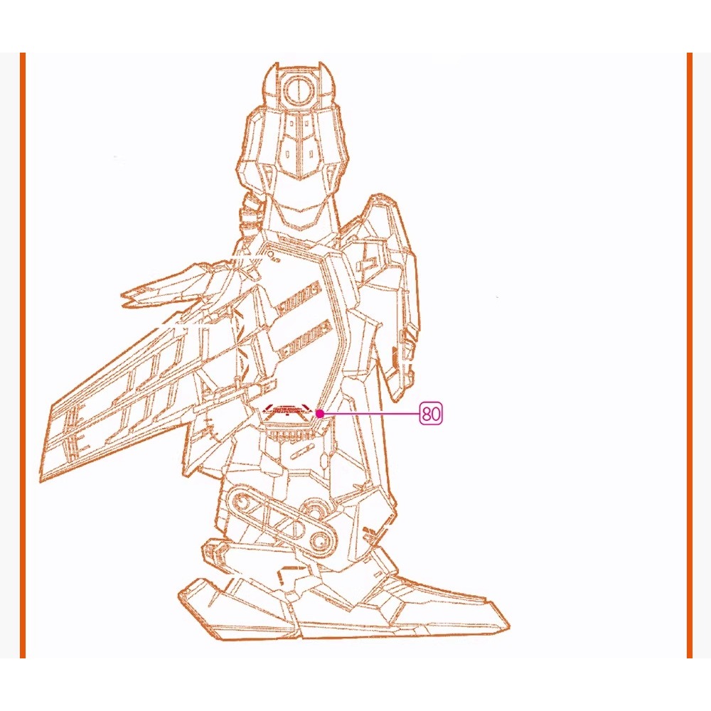 [BUOCO] 咕廠長 GUGU MG 全裝甲型百式改 FA百式 FA-100S 神馬模型 黃金武士  專用 水貼-細節圖8