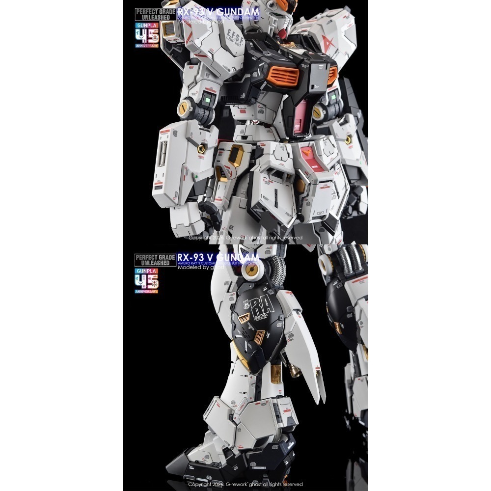 [BUOCO] 炎水貼 GHOST PGU 1/60 v鋼彈 Nu鋼彈 牛鋼 RX-93 螢光 水貼-細節圖10