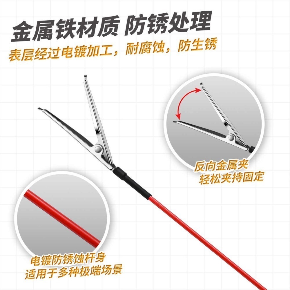 [BUOCO] 模式玩造 MS-130 金屬反向上色夾 噴漆夾 (10支裝) 模型零件噴塗 解決無卡榫中空零件-細節圖4