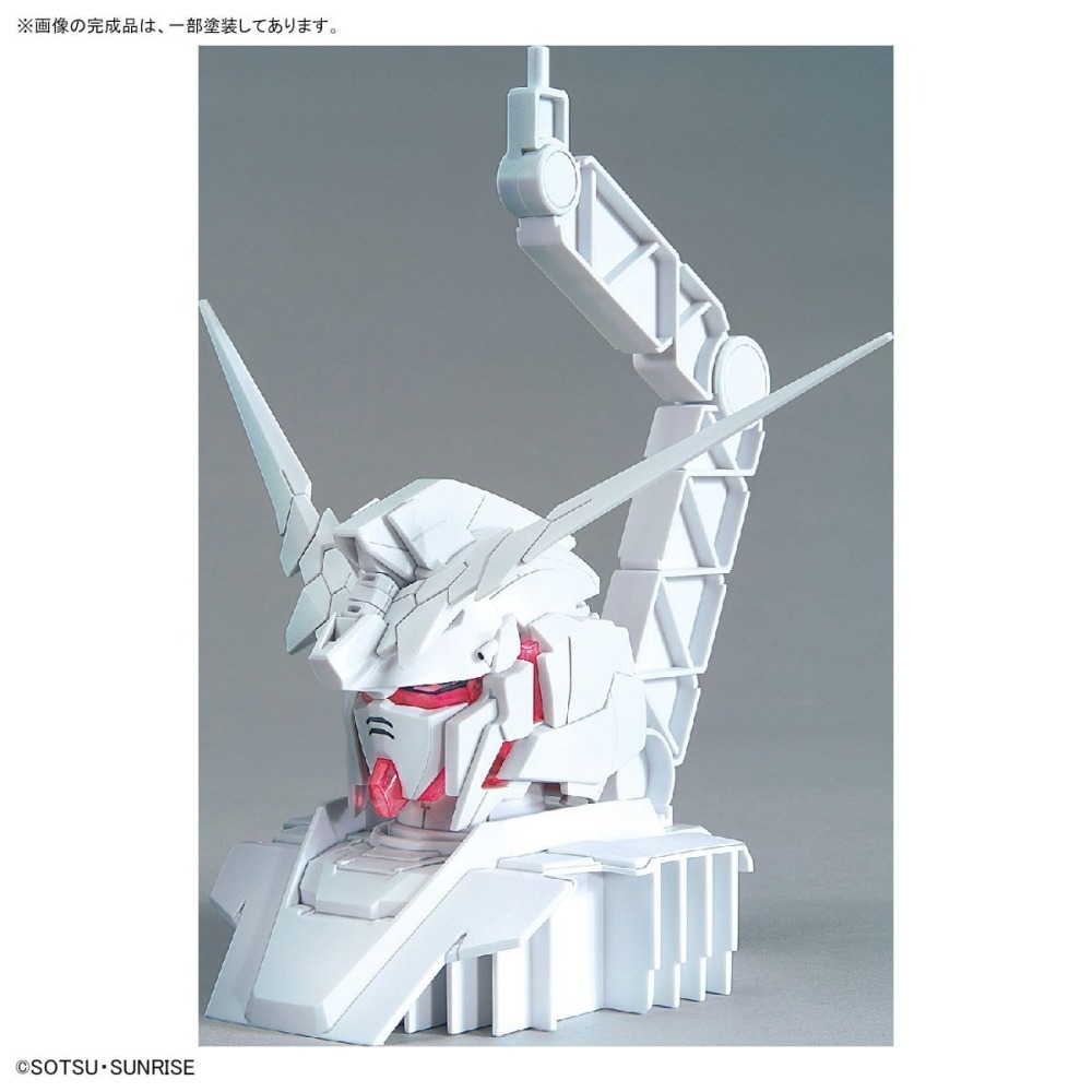 [BUOCO] TGB 鋼彈基地限定 1/48 獨角獸鋼彈 & 報喪女妖 頭像展示支架 精神感應框架彩色Ver.-細節圖9