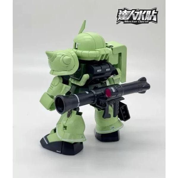 [BUOCO] 達人水貼 S003 SDCS 薩克II ZAKU II (紅+綠雙機對應款) 螢光 水貼 | 大林 |-細節圖5
