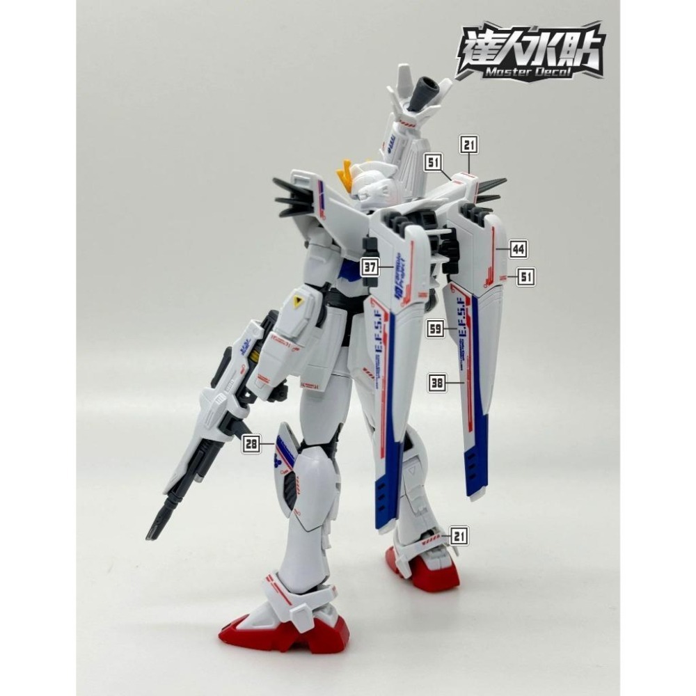 [BUOCO] 達人水貼 H121 HG 1/144 F91鋼彈 F91 螢光 水貼 | 大林 GUNDAM F91-細節圖5