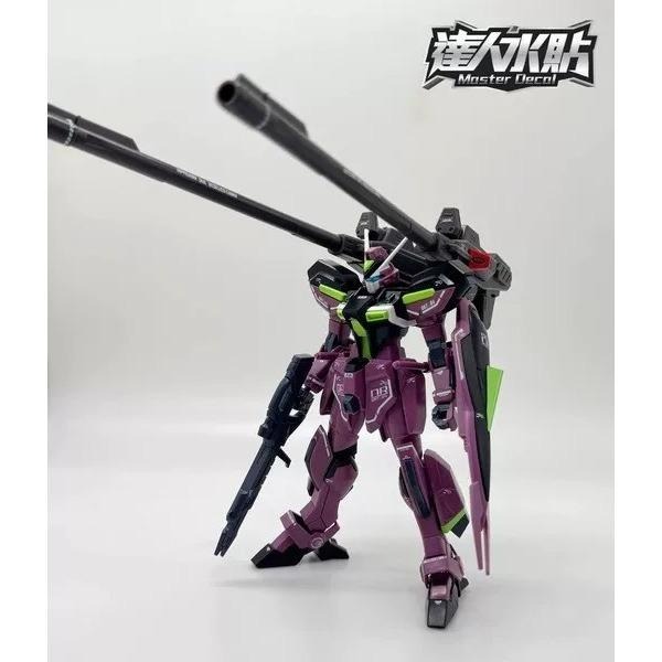 [BUOCO] 達人水貼 H119 HG 威達 (尼歐·羅安那克專用機) + 威達 & 刃式L 用擴充武裝組 螢光 水貼-細節圖4