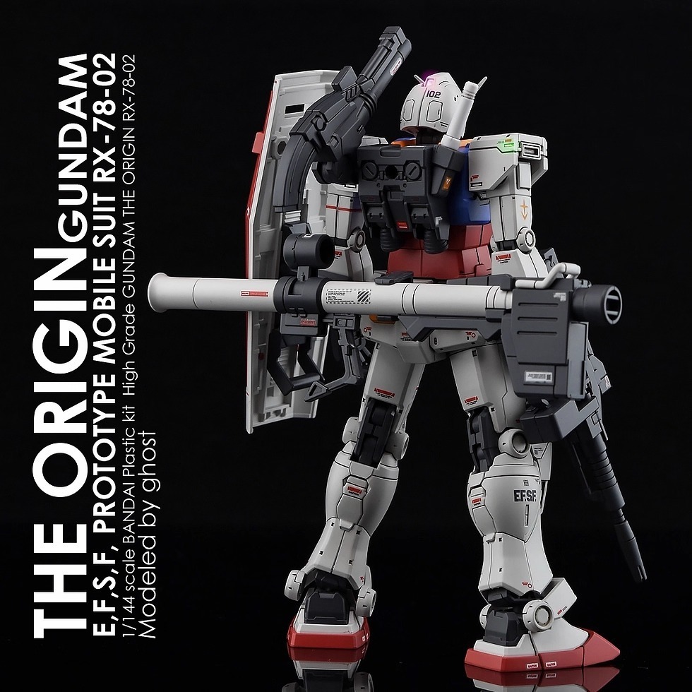 [BUOCO] 炎水貼 Ghost HG GTO 鋼彈 RX-78-02 薩克II 雙機版 螢光水貼-細節圖4