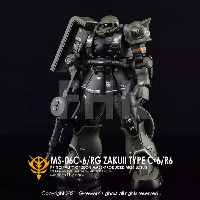 [BUOCO] 炎水貼 Ghost HG GTO 鋼彈 RX-78-02 薩克II 雙機版 螢光水貼-細節圖10