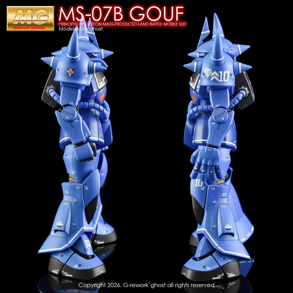 [BUOCO] 炎水貼 GHOST 1/100 MG 古夫 Ver. 2.0 MS-07B GOUF 藍色巨星 螢光水貼-細節圖8