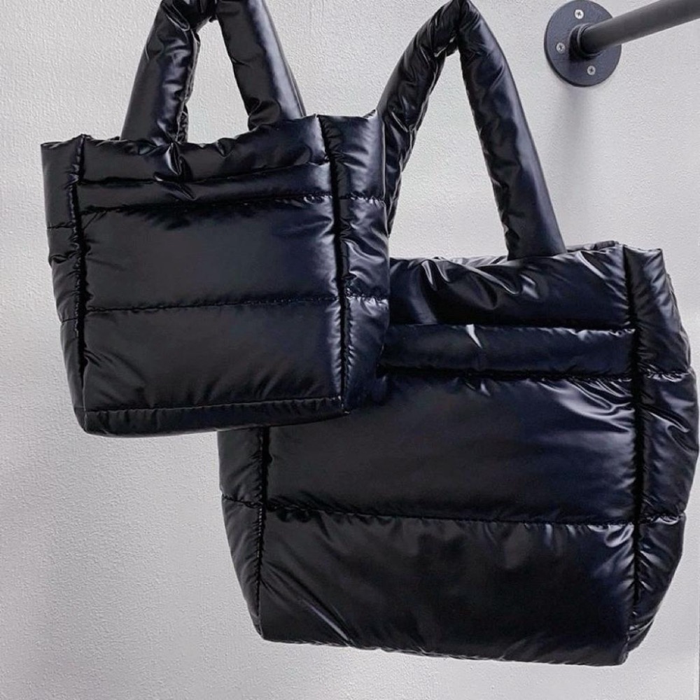 𝐖𝐚𝐘♡·現貨24H出｜熱銷款♥️ 韓系可愛澎澎感空氣小方包 小款&大款 手提包 肩背包 空氣包 女生包包✨-細節圖9