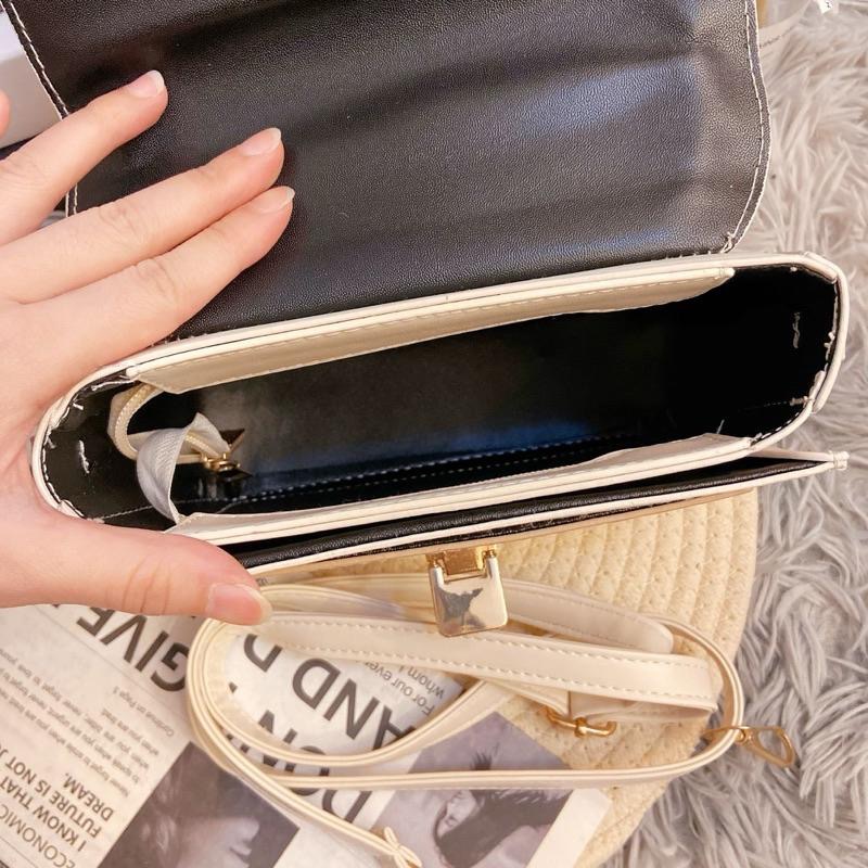 𝐖𝐚𝐘♡·現+預｜韓款Ins風金屬鎖釦小方包 肩背包 豆腐包 單肩包 斜跨包 小廢包 小方包 質感小包 女生包包✨-細節圖6