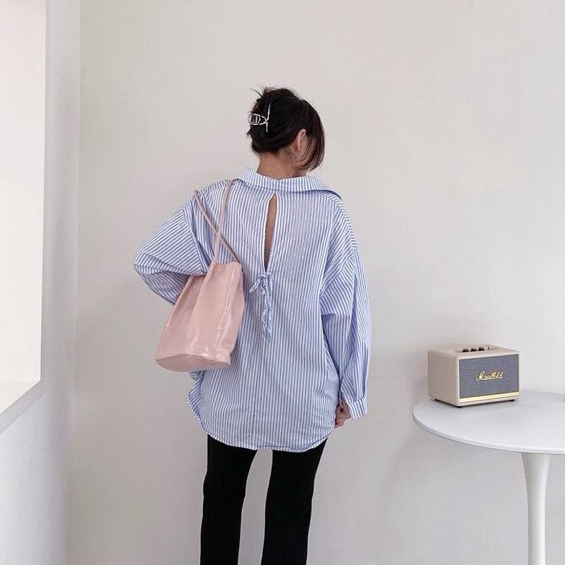 𝐖𝐚𝐘♡·現+預｜復古風油臘立體抓皺感方包 春夏新色到🌸 大容量 肩背包 手提包 女生包包✨-細節圖3