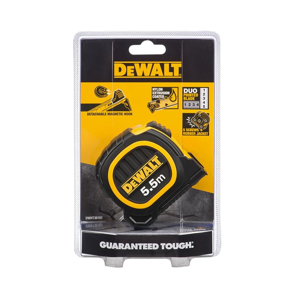 <tevc>含稅 發票 美國 DEWALT 得偉 專業 捲尺 雙面 全公分 尼龍 耐磨 磁吸 橡膠 快扣 掛勾 橡膠-細節圖3