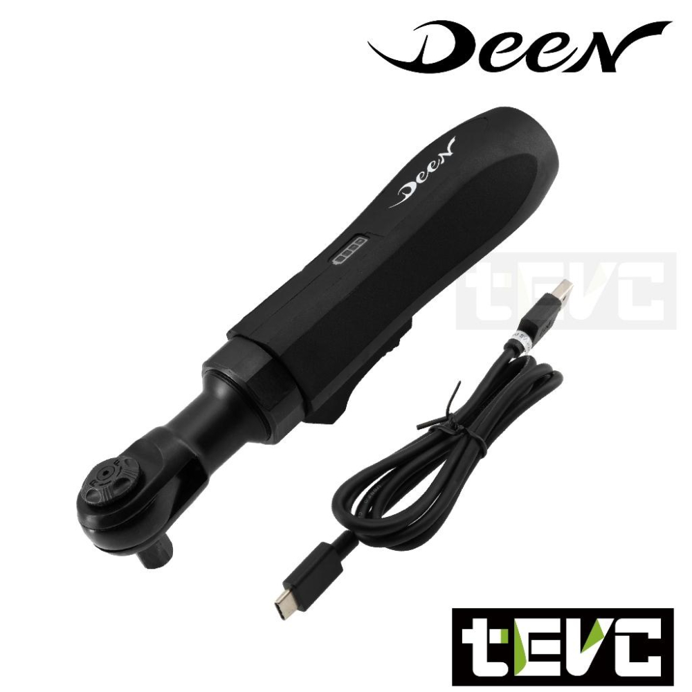 <tevc> 現貨 DEEN 電動棘輪扳手 Type C 可充電 袖珍款 3Nm 附日製 精品 特典 含稅 發票-細節圖6