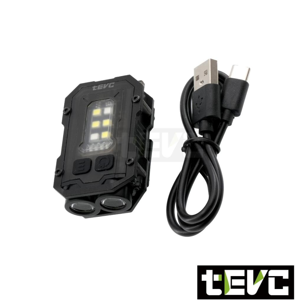 《tevc》🏆️tevc工程師工具 快扣工作燈 LED工作燈 TYPE C充電 胸前照明 頭燈 田島  TAJIMA-細節圖7