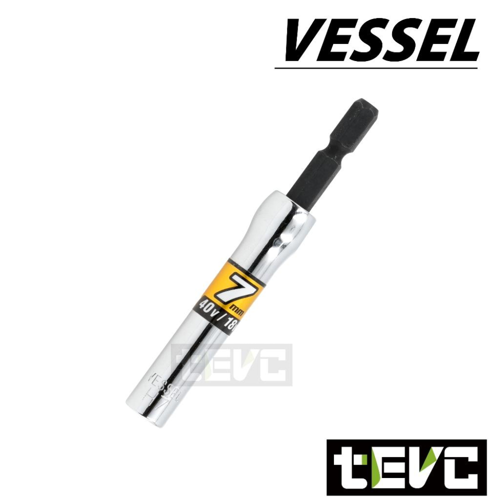 《tevc》🏆️ 含稅 發票 日本 VESSEL 六角柄 SL 起子套筒 高扭力 40V 耐衝擊 電動 起子機 電動扳手-細節圖3