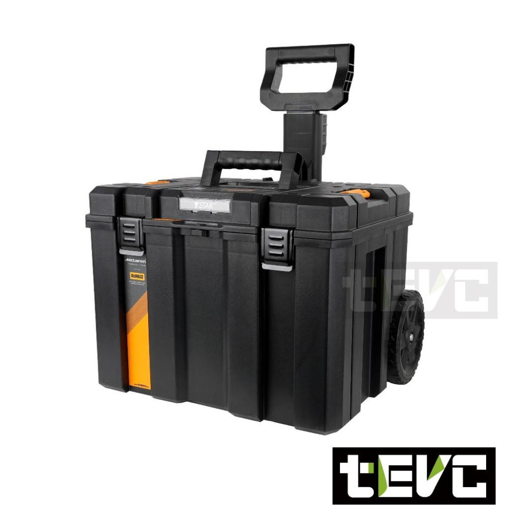 《tevc》DEWALT 得偉 麥拉倫 限量款 工具箱 變形金剛 工具箱 防水型 工具車 三件組 收納盒 收納箱 含稅-細節圖7