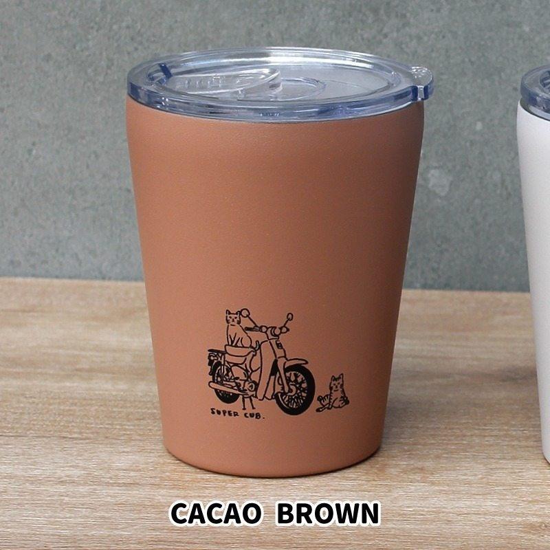 《tevc》HONDA Super CUB x CAT 真空隔熱不鏽鋼杯-細節圖2