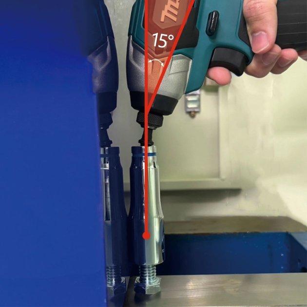 《tevc》日本 VESSEL 剛鍛首振 WSA搖頭系列 12角型 15度 搖頭套筒 六角柄 套筒 電動起子 耐衝擊-細節圖8