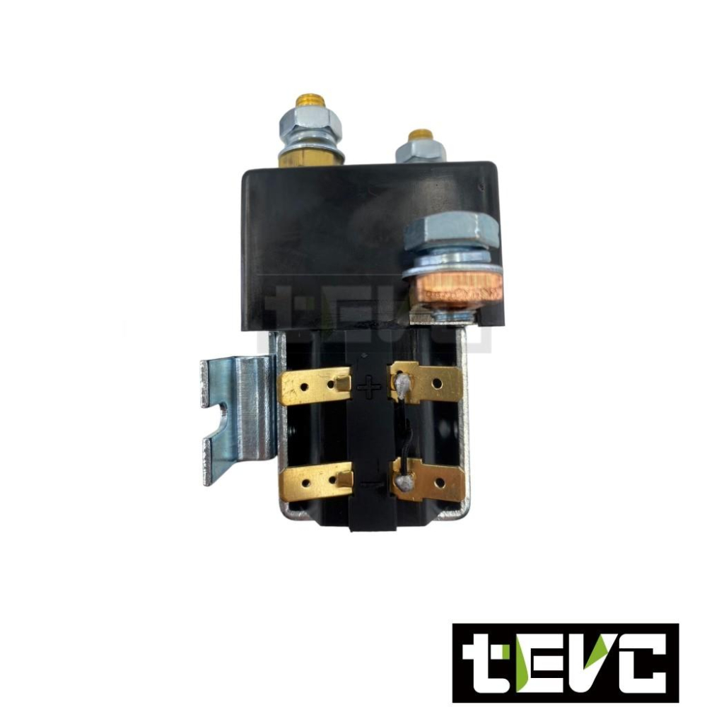 《tevc》接觸器 馬達 前進 後退 換向 大電流 繼電器 100A DC 24V 電動 堆高機 球車 代步車 R018-細節圖4