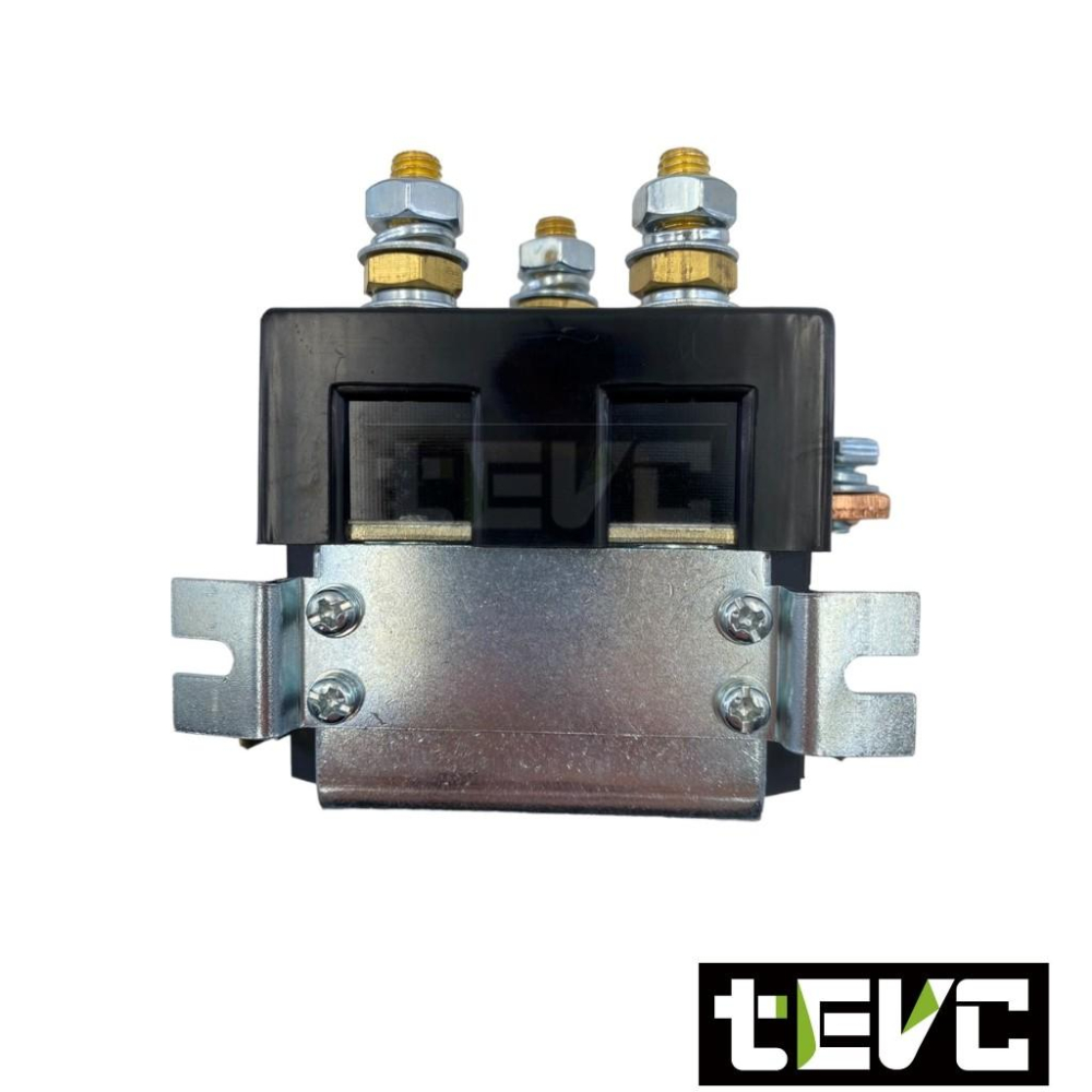 《tevc》接觸器 馬達 前進 後退 換向 大電流 繼電器 100A DC 24V 電動 堆高機 球車 代步車 R018-細節圖5